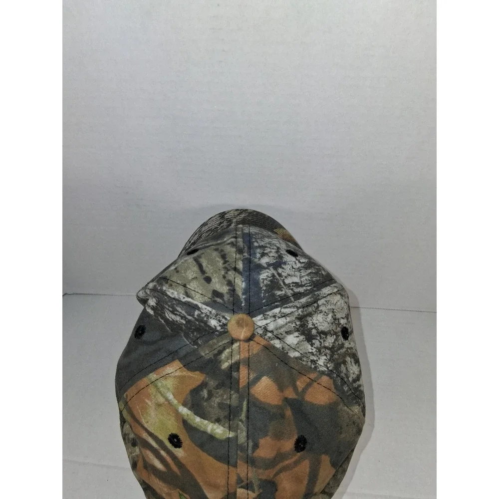 Gander Mtn. Camo Hat We Live Outdoors Hunting Fishing Outdoorsman Cap - Picture 6 of 7